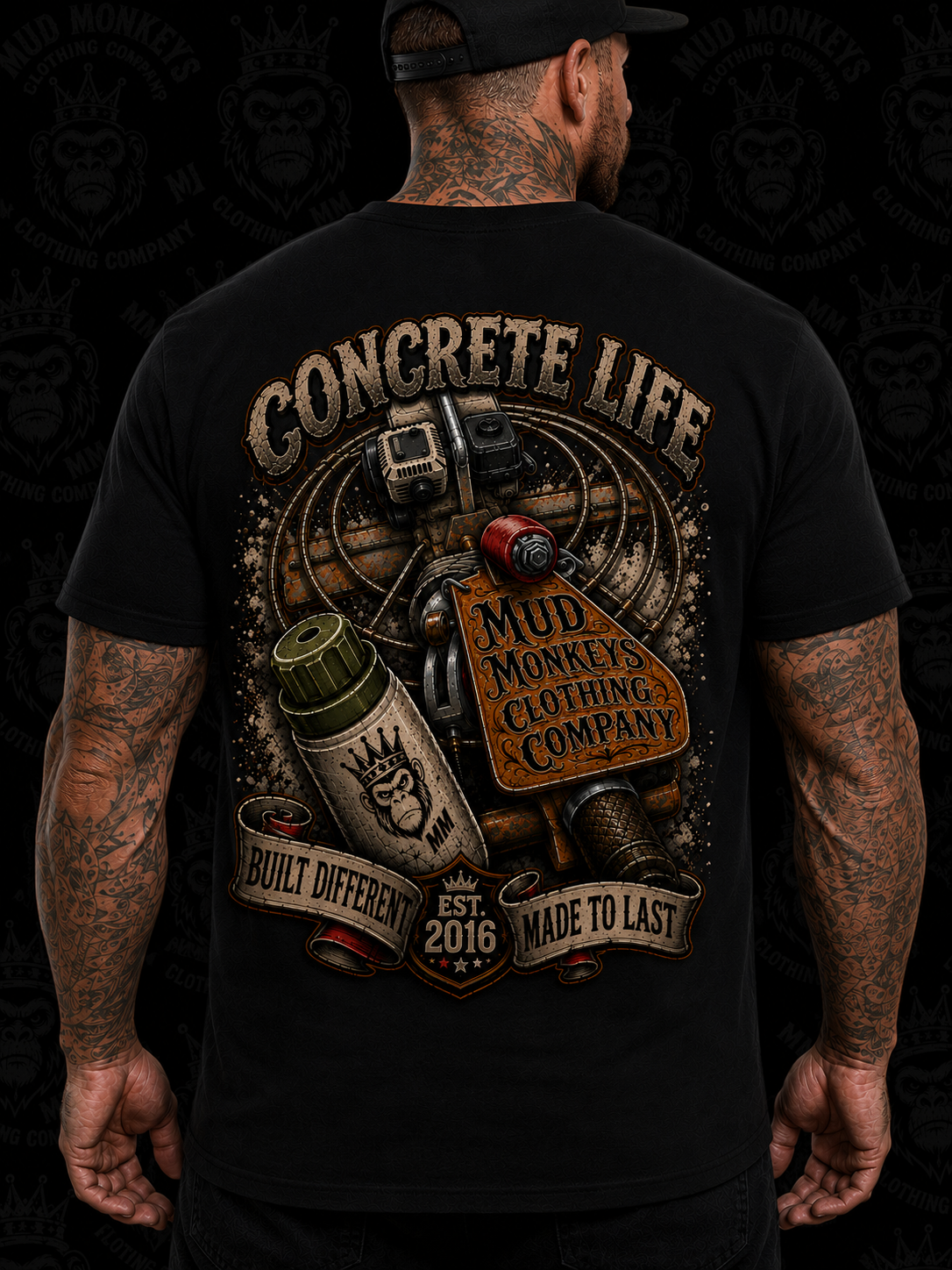 CONCRETE LIFE TEE
